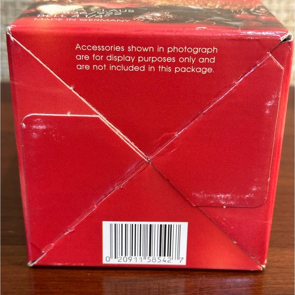 🎄VTG 1990s Mikasa Santa Claus Crystal Bell - Picture 8 of 8